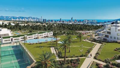 Serpentine, Appartements avec vue sur la mer à Finestrat in España Casas